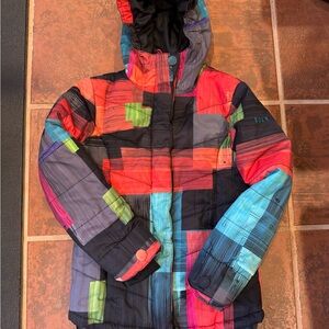 Roxy Multicolor Kids Snow Jacket